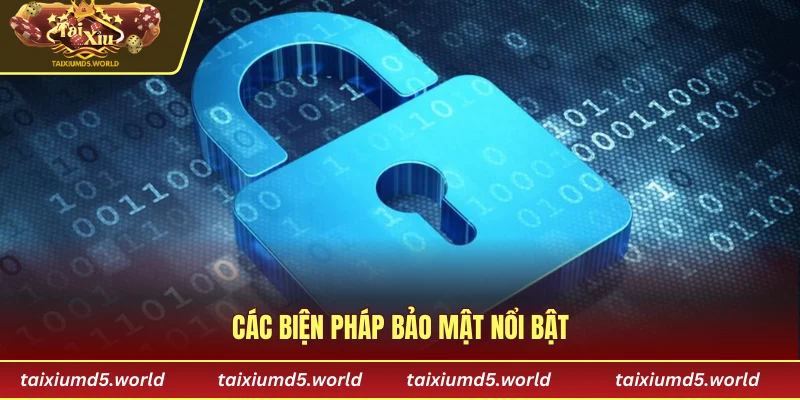 Các biện pháp bảo mật nổi bật